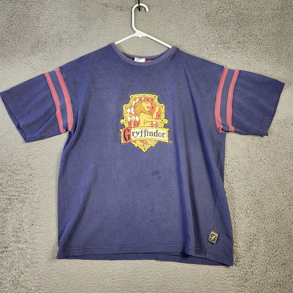 Vintage Harry Potter Gryffindor Shirt Mens Large Warner Bros Studio Store 2000s
